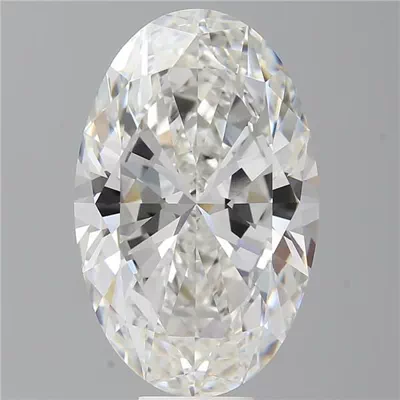 12.08ct F VVS2 Rare Carat Ideal Cut Oval Lab Grown Diamond