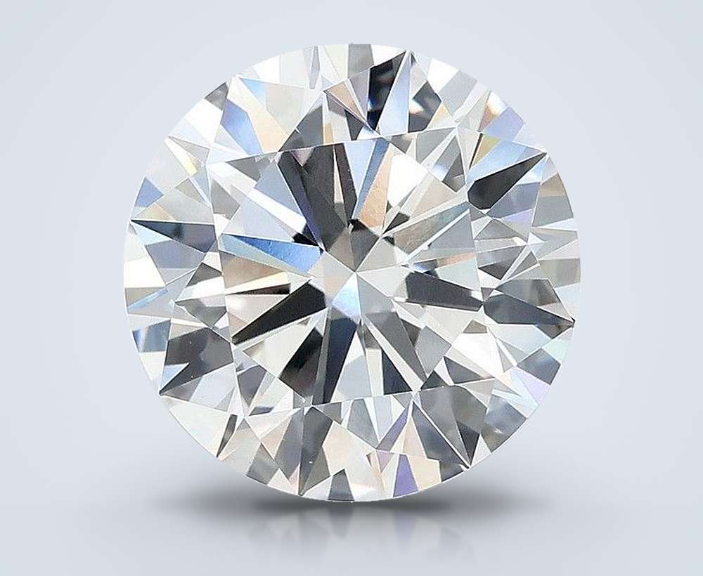 7.05ct E VS1 Rare Carat Ideal Cut Round Lab Grown Diamond