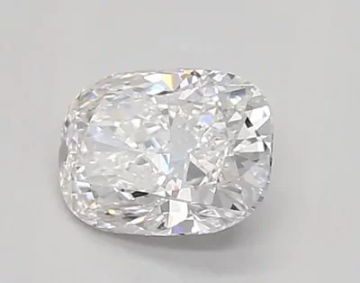 0.65ct D VVS1 Rare Carat Ideal Cut Cushion Lab Grown Diamond