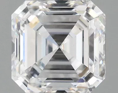 0.96ct D VS1 Excellent Cut Asscher Lab Grown Diamond