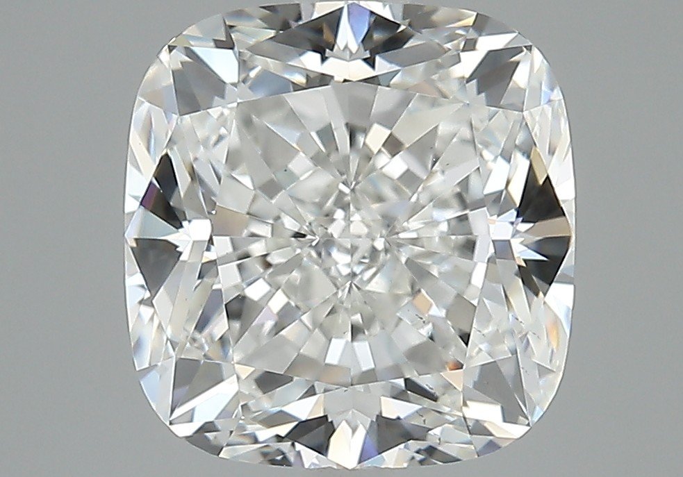 5.03ct I VS2 Rare Carat Ideal Cut Cushion Diamond