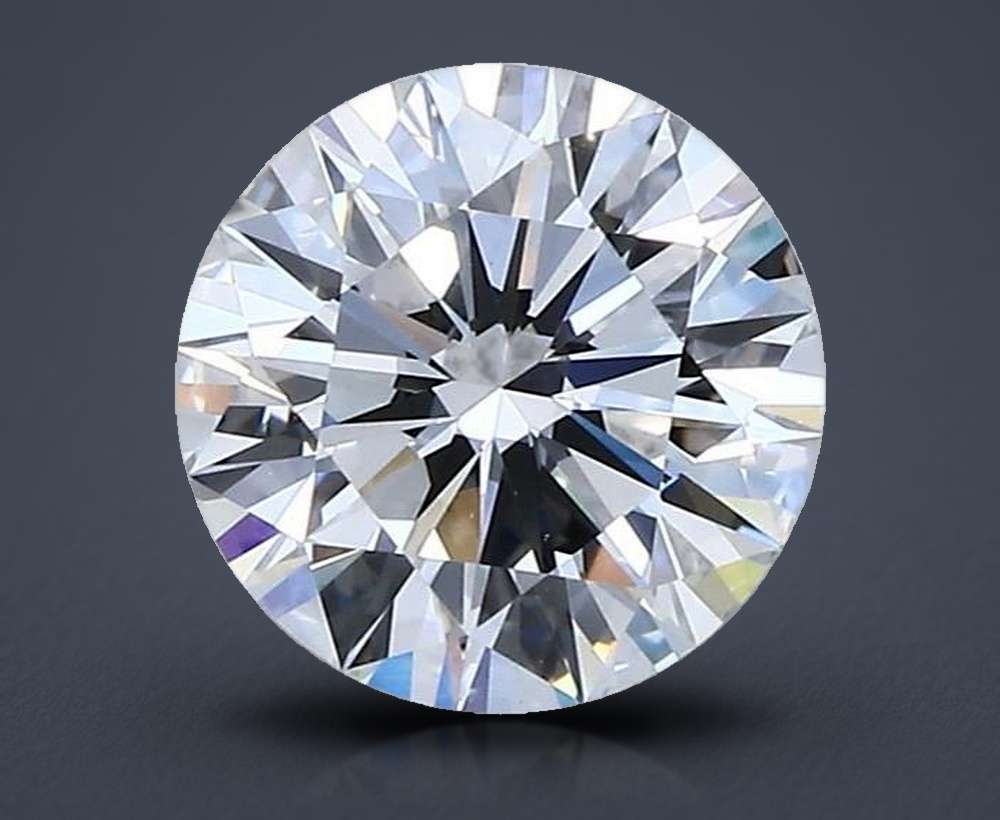 1.53ct D VS1 Rare Carat Ideal Cut Round Diamond