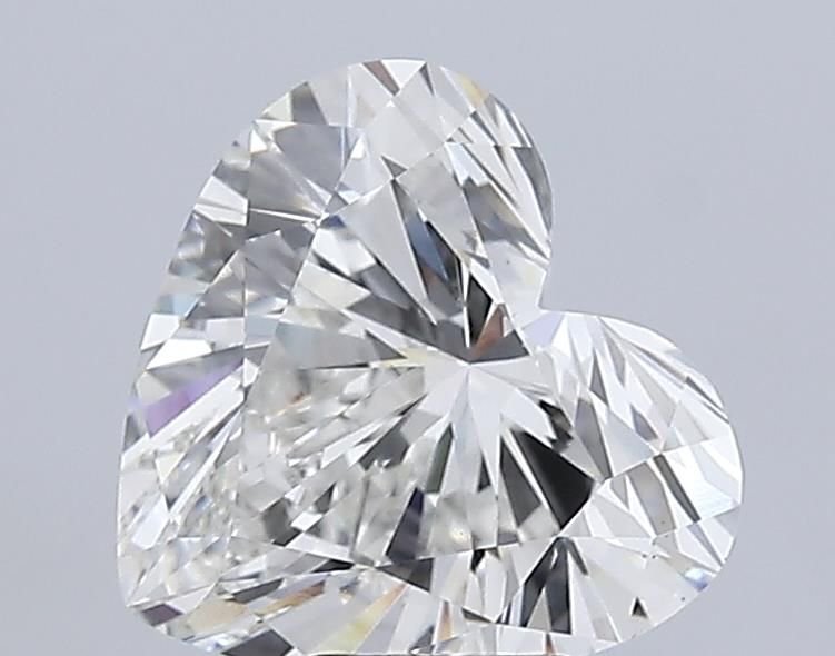 5.94ct E VS1 Rare Carat Ideal Cut Heart Lab Grown Diamond
