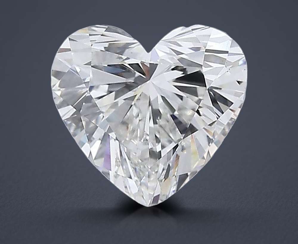 5.94ct E VS1 Rare Carat Ideal Cut Heart Lab Grown Diamond