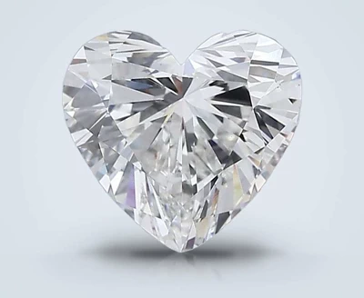 5.94ct E VS1 Rare Carat Ideal Cut Heart Lab Grown Diamond
