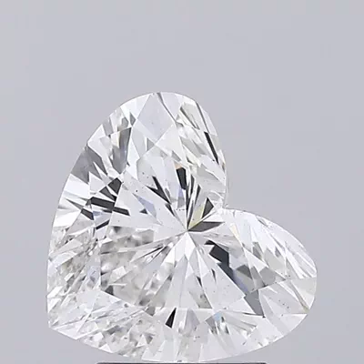 2.28ct G VS2 Rare Carat Ideal Cut Heart Lab Grown Diamond