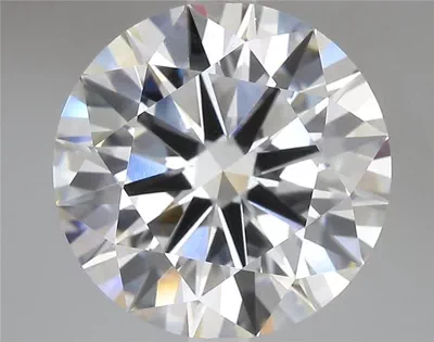 7.06ct D VVS2 Rare Carat Ideal Cut Round Lab Grown Diamond