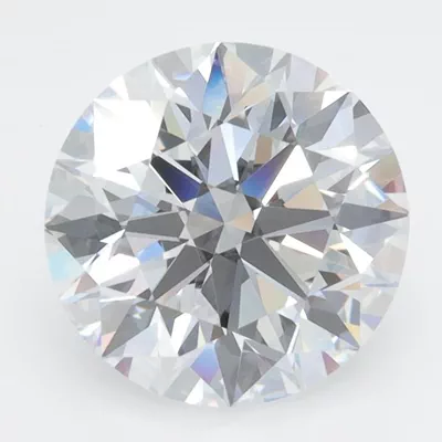 3.27ct E VVS2 Rare Carat Ideal Cut Round Lab Grown Diamond