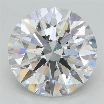 3.51ct E VS2 Rare Carat Ideal Cut Round Lab Grown Diamond