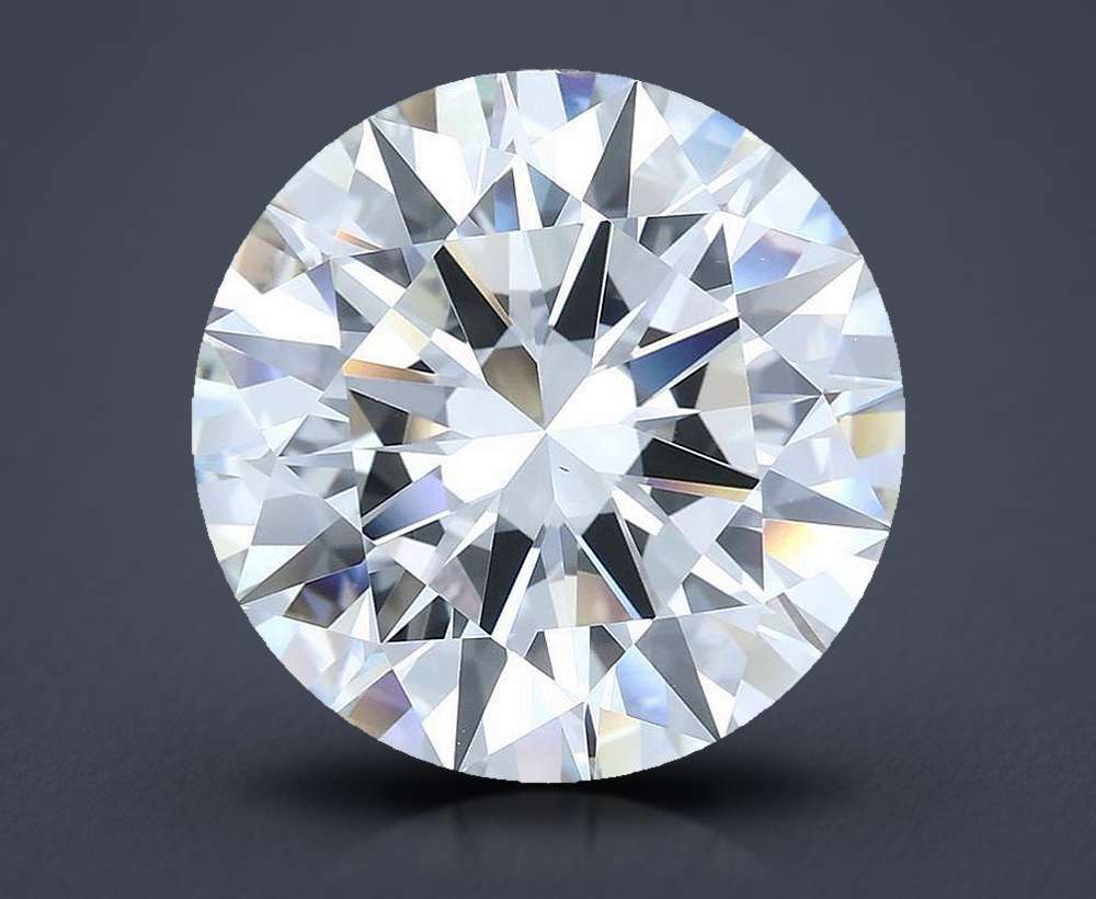 9.02ct I VS1 Rare Carat Ideal Cut Round Diamond