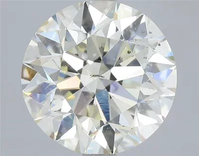 3.01ct J SI2 Excellent Cut Round Diamond