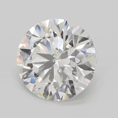 7.69ct F VVS2 Rare Carat Ideal Cut Round Lab Grown Diamond