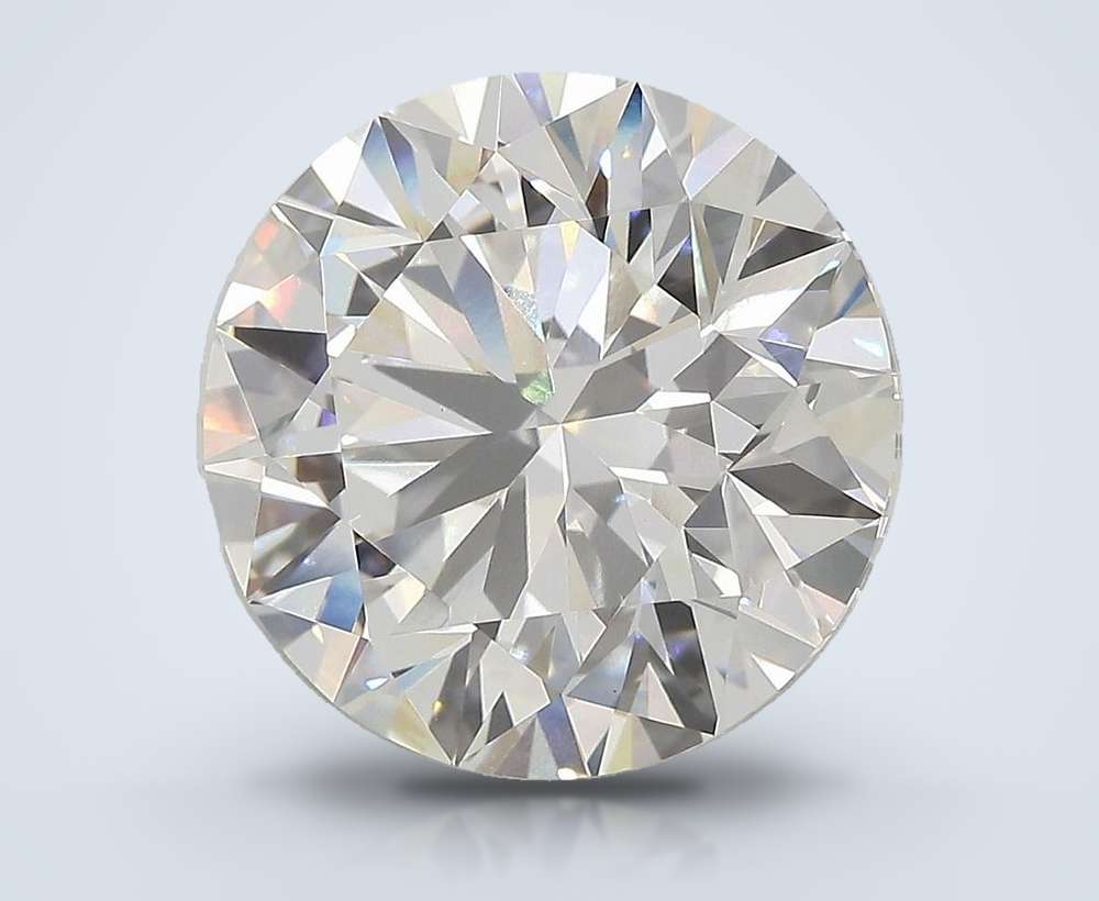 7.69ct F VVS2 Rare Carat Ideal Cut Round Lab Grown Diamond