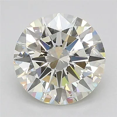 2.04ct I VVS2 Excellent Cut Round Lab Grown Diamond