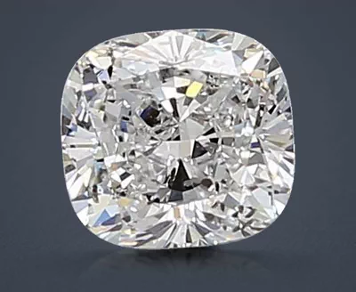 1.00ct D SI2 Rare Carat Ideal Cut Cushion Diamond