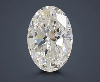 3.04ct E VS1 Rare Carat Ideal Cut Oval Lab Grown Diamond