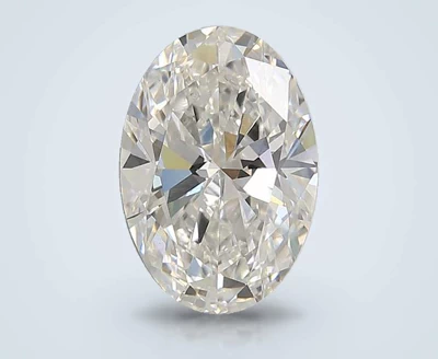 3.04ct E VS1 Rare Carat Ideal Cut Oval Lab Grown Diamond