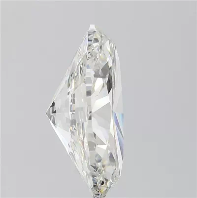6.01ct H VVS2 Rare Carat Ideal Cut Oval Diamond