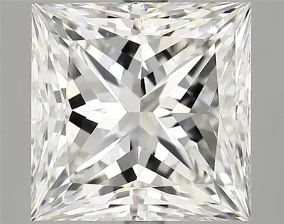 6.29ct G VS1 Rare Carat Ideal Cut Princess Lab Grown Diamond
