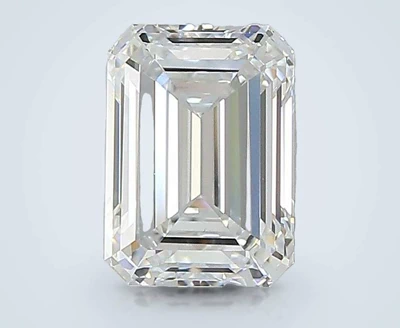 1.47ct D SI1 Rare Carat Ideal Cut Emerald Lab Grown Diamond
