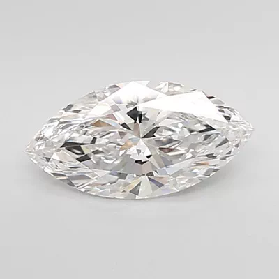 6.05ct F VVS2 Rare Carat Ideal Cut Marquise Lab Grown Diamond