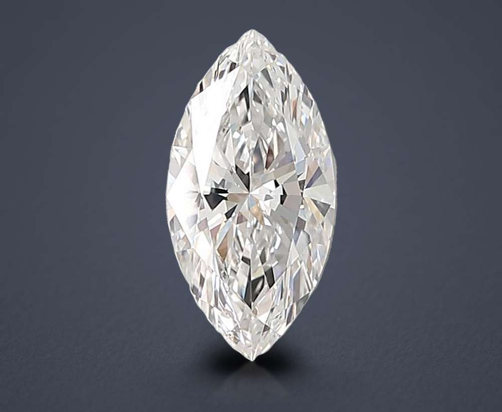 6.05ct F VVS2 Rare Carat Ideal Cut Marquise Lab Grown Diamond