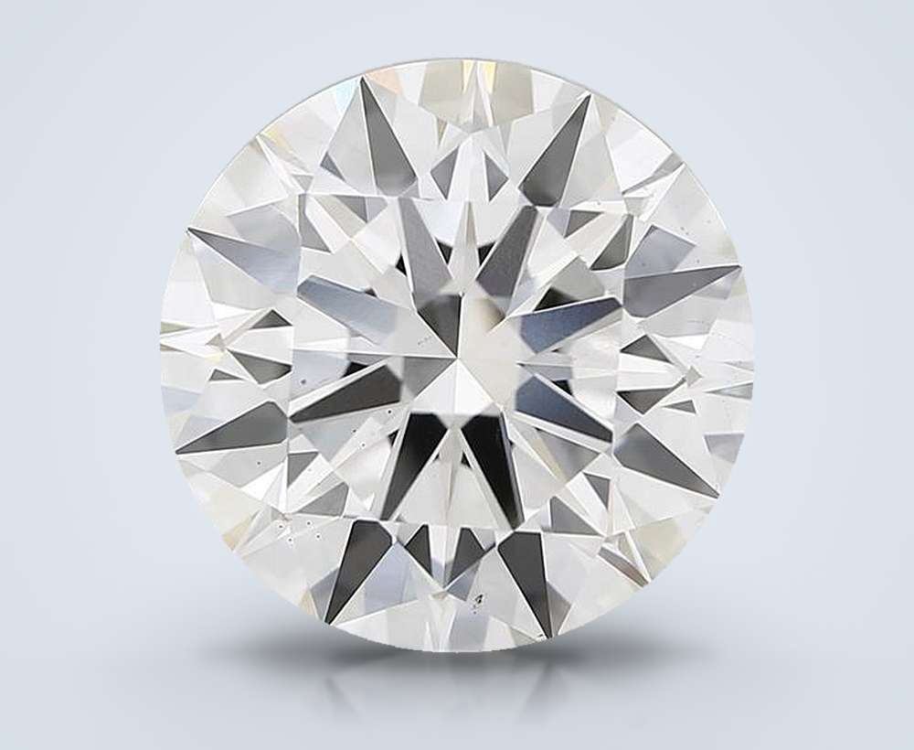 11.09ct H VS2 Rare Carat Ideal Cut Round Lab Grown Diamond
