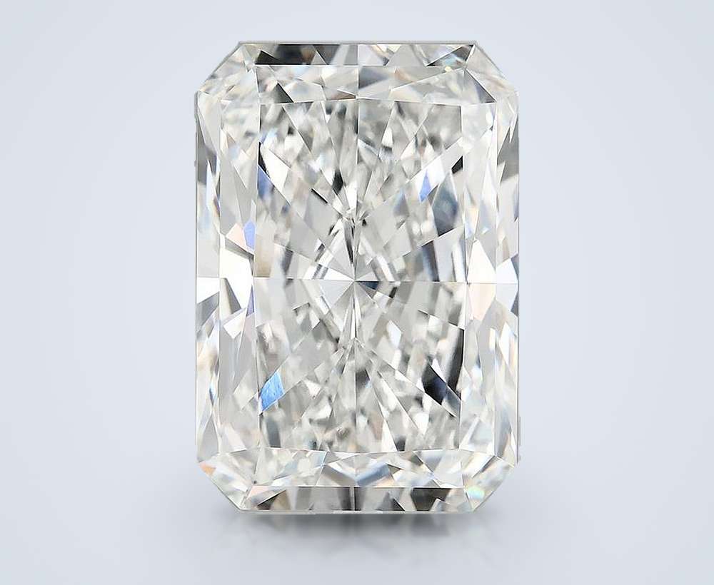 15.72ct F VVS2 Rare Carat Ideal Cut Radiant Lab Grown Diamond