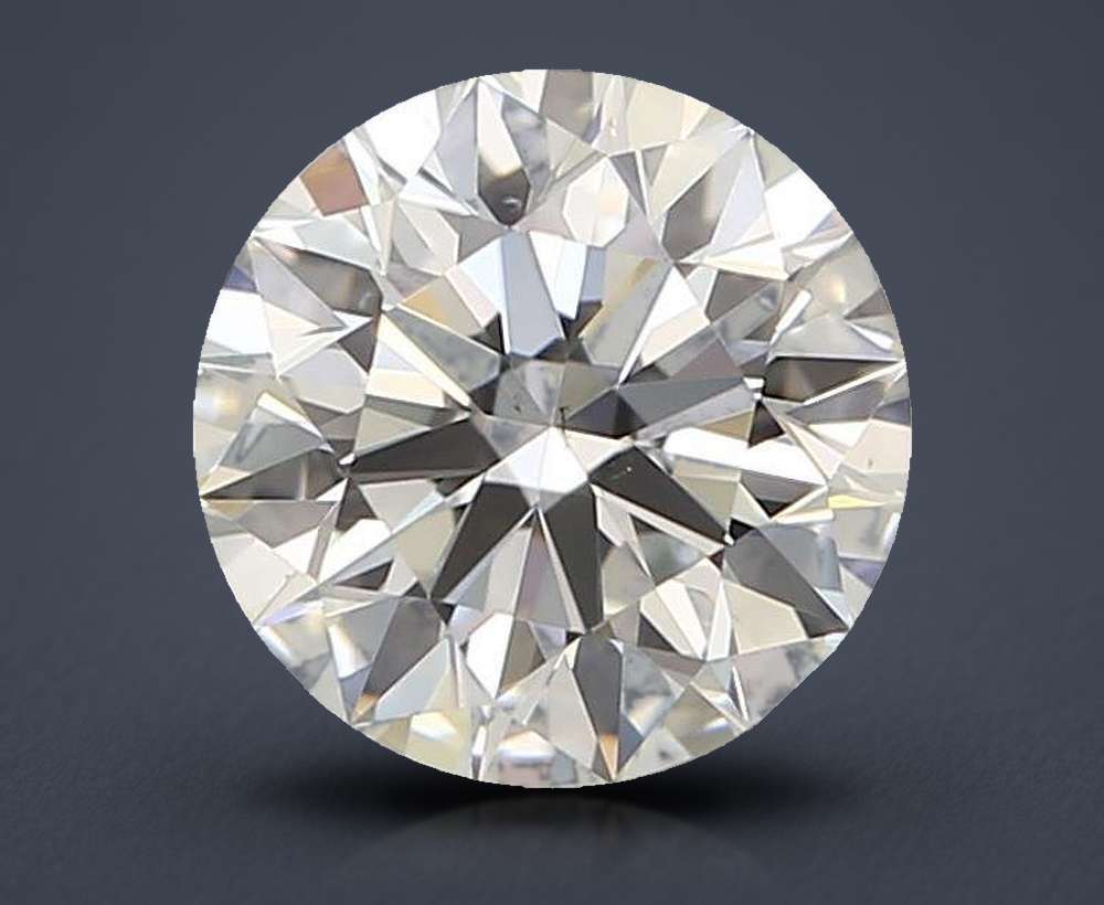0.71ct J VS2 Rare Carat Ideal Cut Round Diamond