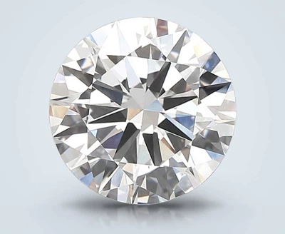 6.01ct F VS1 Excellent Cut Round Lab Grown Diamond