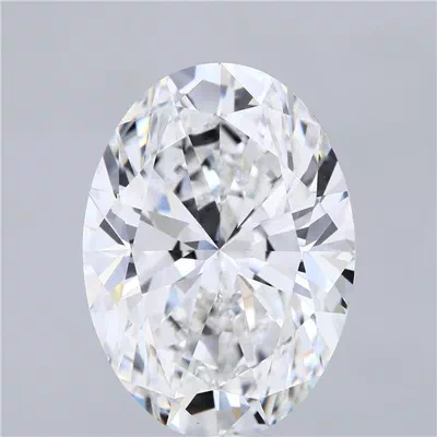 20.09ct E VS1 Rare Carat Ideal Cut Oval Lab Grown Diamond