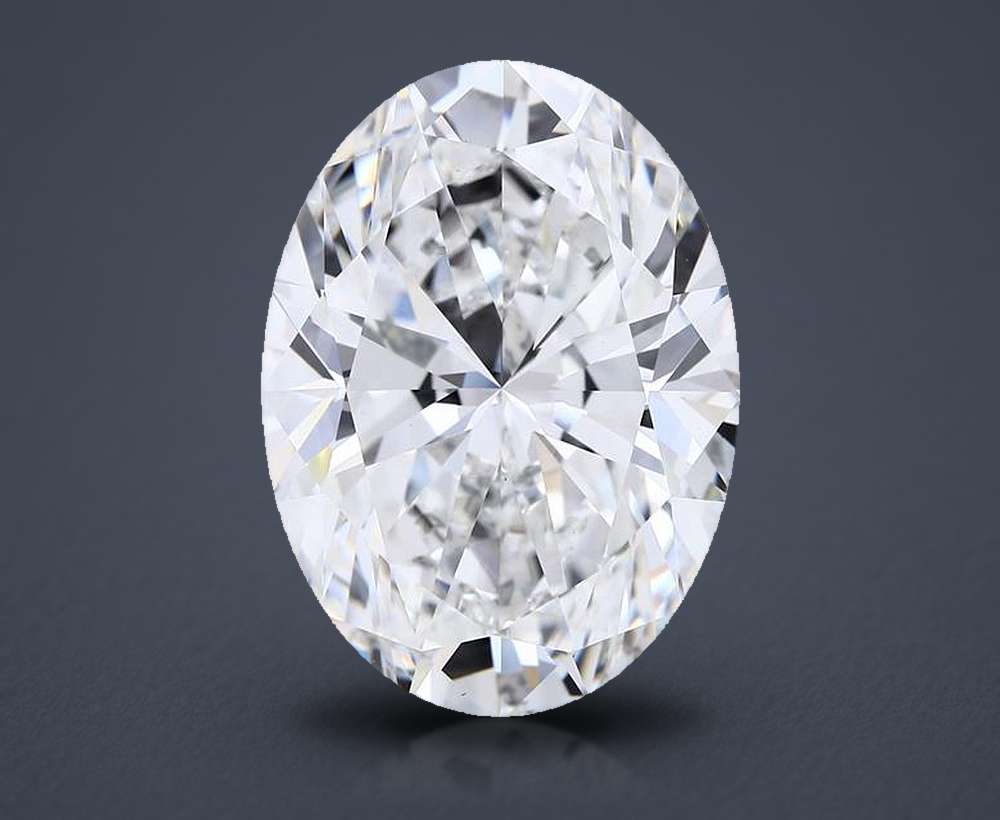 20.09ct E VS1 Rare Carat Ideal Cut Oval Lab Grown Diamond