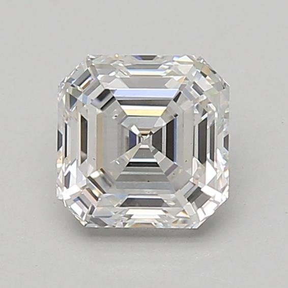1.19ct D VS2 Rare Carat Ideal Cut Asscher Lab Grown Diamond