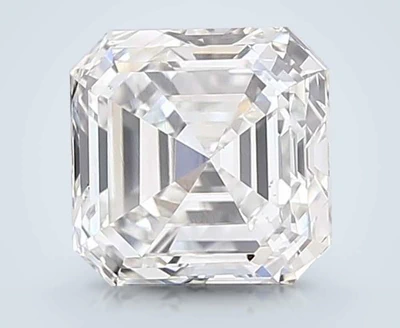 2.56ct G VS1 Very Good Cut Asscher Lab Grown Diamond