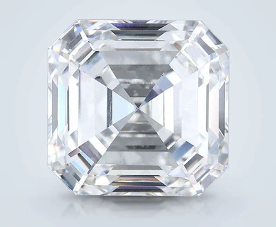 8.05ct F VS1 Rare Carat Ideal Cut Asscher Lab Grown Diamond