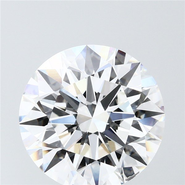 6.01ct F VVS1 Rare Carat Ideal Cut Round Lab Grown Diamond