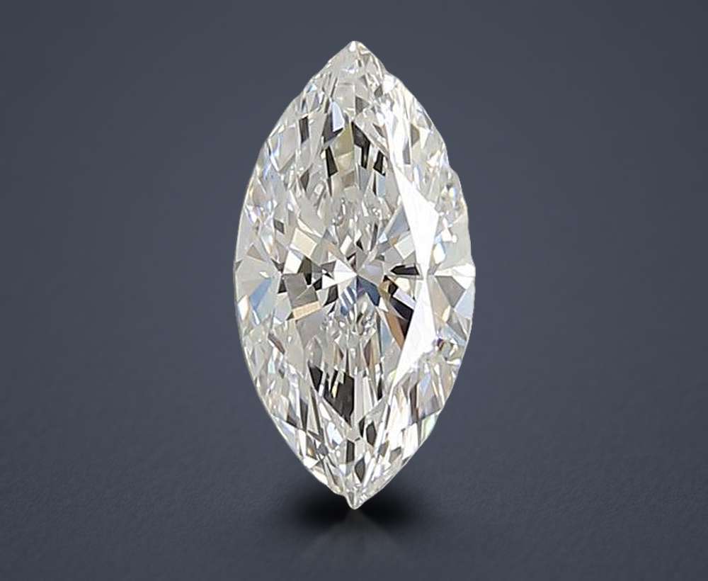 1.04ct D VS1 Rare Carat Ideal Cut Marquise Lab Grown Diamond