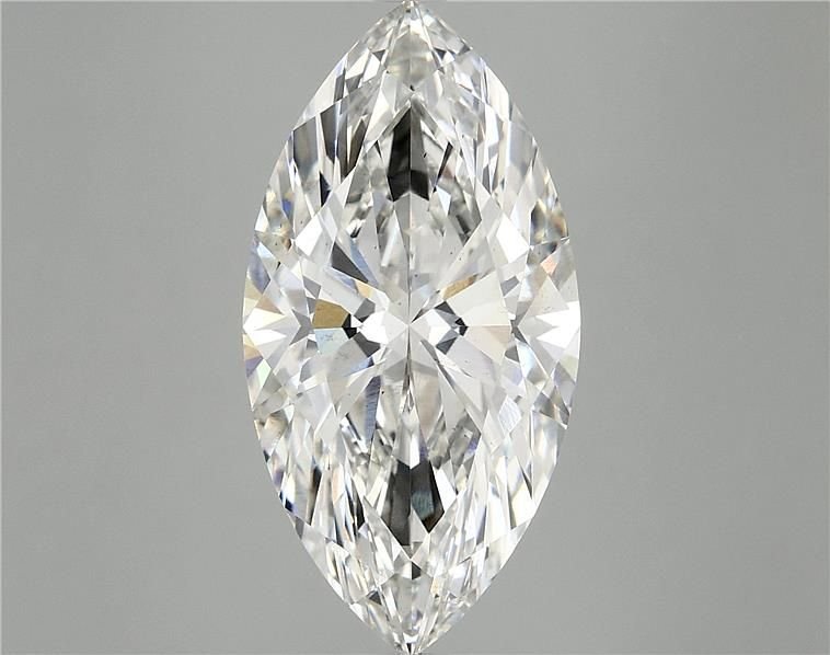 6.15ct F VS2 Rare Carat Ideal Cut Marquise Lab Grown Diamond