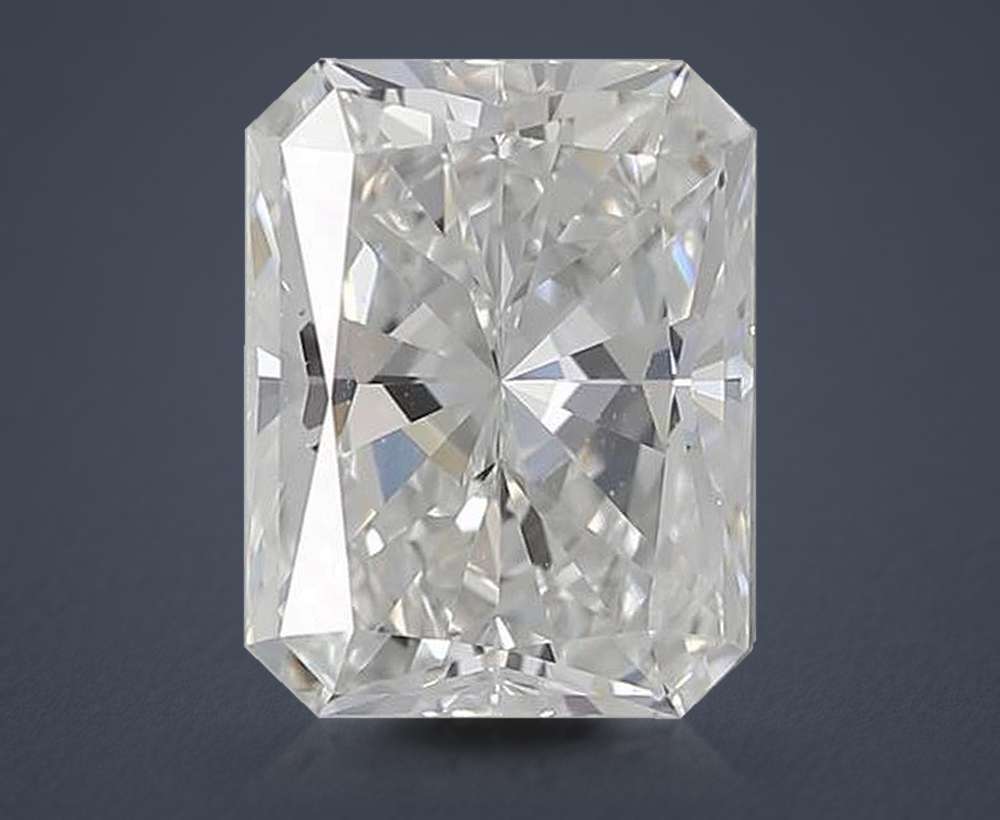 1.21ct G VS2 Rare Carat Ideal Cut Radiant Diamond