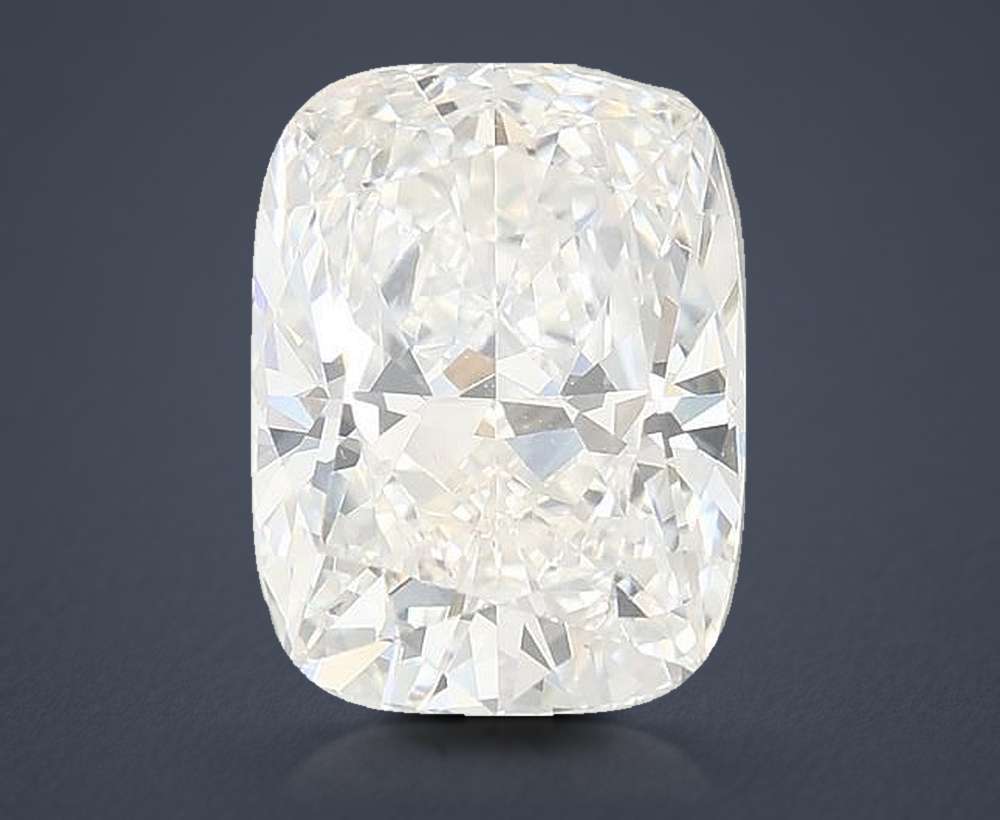 2.09ct E VVS2 Rare Carat Ideal Cut Cushion Lab Grown Diamond