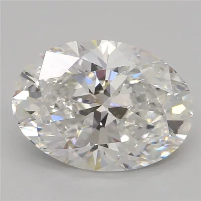 1.54ct E VVS2 Rare Carat Ideal Cut Oval Lab Grown Diamond