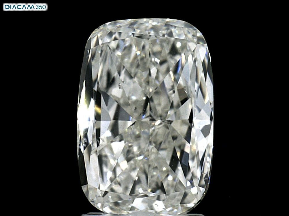 2.90ct J SI1 Very Good Cut Cushion Diamond