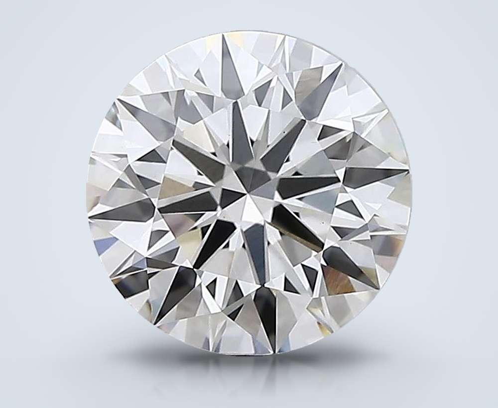 2.09ct H VS1 Rare Carat Ideal Cut Round Lab Grown Diamond