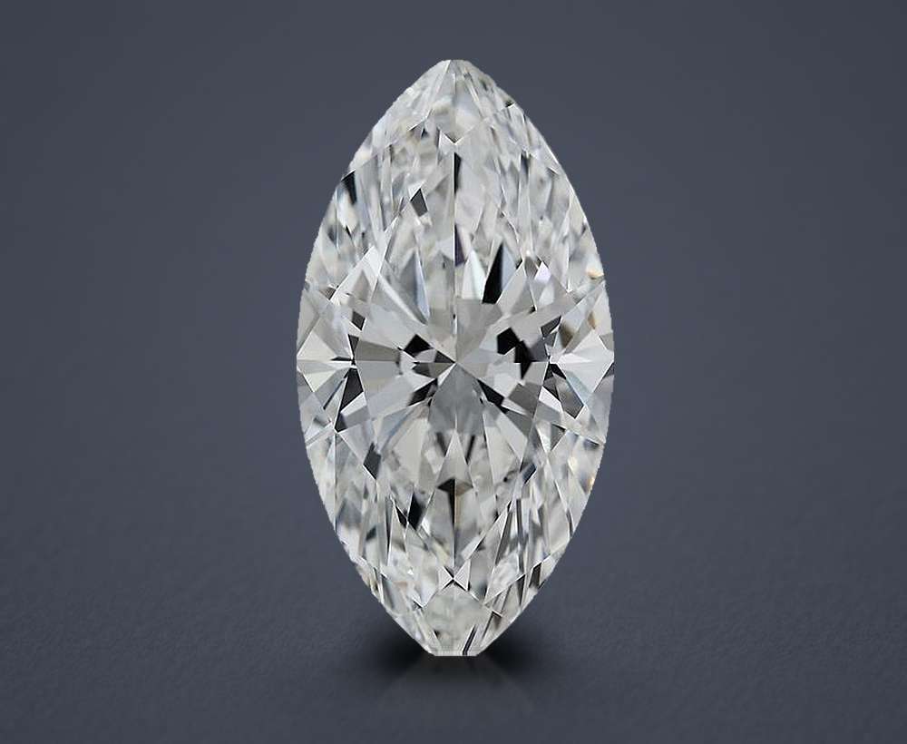 6.57ct F VVS2 Rare Carat Ideal Cut Marquise Lab Grown Diamond