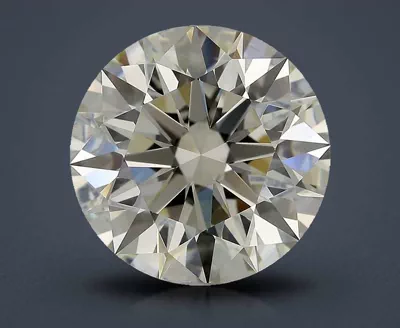 3.61ct K IF Rare Carat Ideal Cut Round Diamond