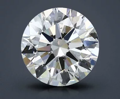 3.01ct J SI1 Rare Carat Ideal Cut Round Diamond