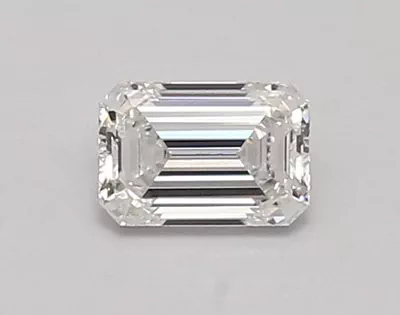 0.64ct E VVS1 Rare Carat Ideal Cut Emerald Lab Grown Diamond