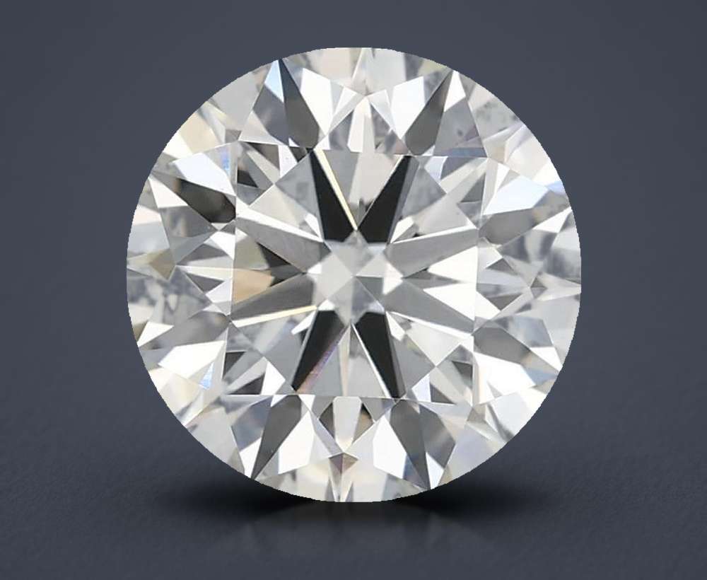 3.02ct I VVS2 Rare Carat Ideal Cut Round Lab Grown Diamond