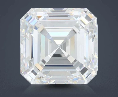 5.04ct E VVS2 Excellent Cut Asscher Lab Grown Diamond