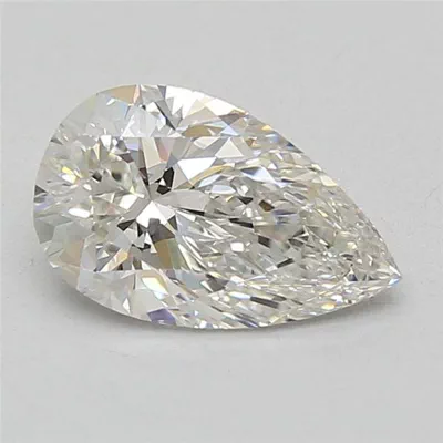 1.89ct F VVS2 Rare Carat Ideal Cut Pear Lab Grown Diamond